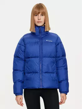 Пуховик стандартного кроя Columbia, синий
