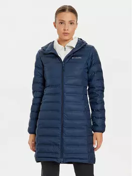 Пуховик стандартного кроя Columbia, синий