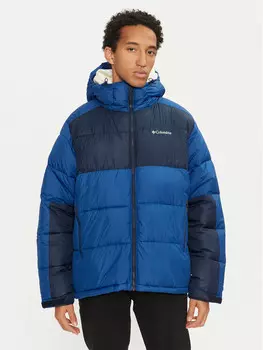 Пуховик стандартного кроя Columbia, синий