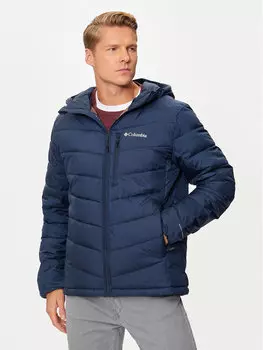 Пуховик стандартного кроя Columbia, синий