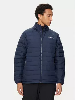 Пуховик стандартного кроя Columbia, синий