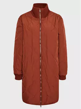 Пуховик стандартного кроя Cream, коричневый