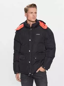 Пуховик стандартного кроя Deus Ex Machina, черный