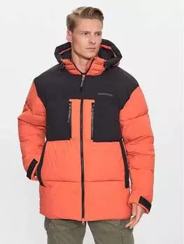 Пуховик стандартного кроя Didriksons, оранжевый