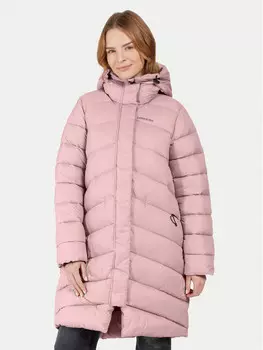 Пуховик стандартного кроя Didriksons, розовый