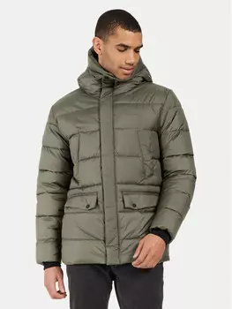 Пуховик стандартного кроя Didriksons, зеленый