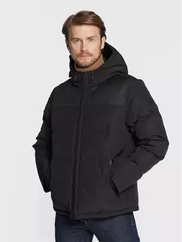 Пуховик стандартного кроя Dkny, черный