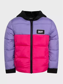 Пуховик стандартного кроя Dkny, мультиколор