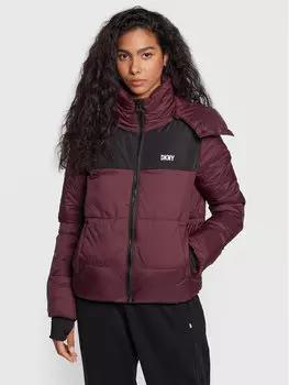 Пуховик стандартного кроя Dkny Sport, фиолетовый