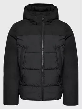 Пуховик стандартного кроя Ecoalf, черный
