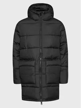Пуховик стандартного кроя Ecoalf, черный