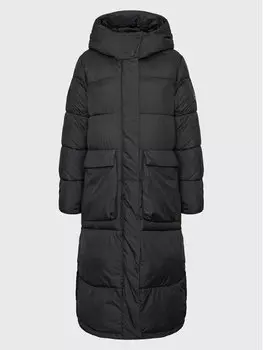 Пуховик стандартного кроя Ecoalf, черный