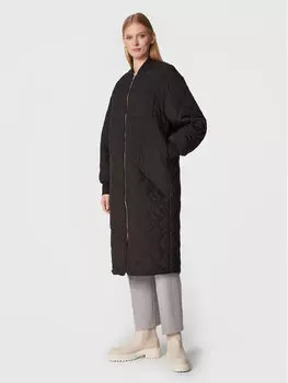 Пуховик стандартного кроя Edited, черный