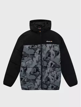 Пуховик стандартного кроя Ellesse, черный