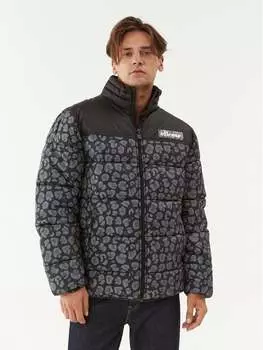 Пуховик стандартного кроя Ellesse, черный