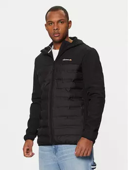 Пуховик стандартного кроя Ellesse, черный