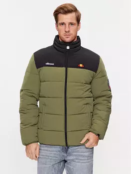Пуховик стандартного кроя Ellesse, зеленый
