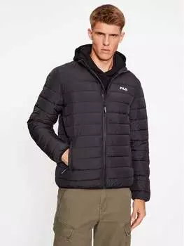 Пуховик стандартного кроя Fila, черный