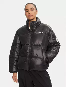 Пуховик стандартного кроя Fila, черный