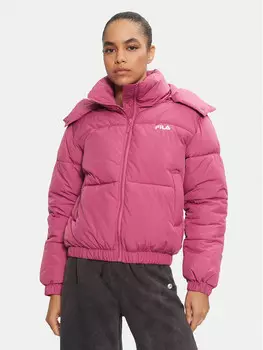 Пуховик стандартного кроя Fila, розовый