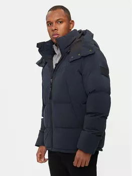 Пуховик стандартного кроя G-Star Raw, синий