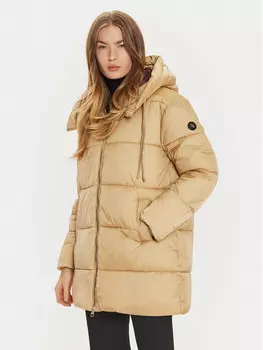 Пуховик стандартного кроя Gaudi, бежевый