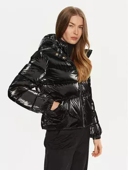 Пуховик стандартного кроя Gaudi, черный