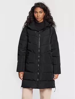 Пуховик стандартного кроя Halti, черный