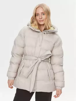 Пуховик стандартного кроя Helly Hansen, бежевый