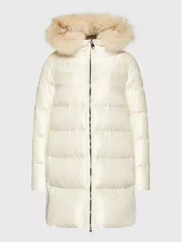 Пуховик стандартного кроя Hetreg, экрю