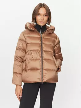 Пуховик стандартного кроя Hetreg, бежевый