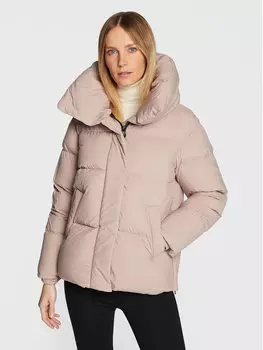 Пуховик стандартного кроя Hetreg, бежевый