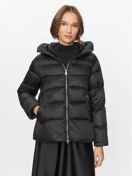 Пуховик стандартного кроя Hetreg, черный