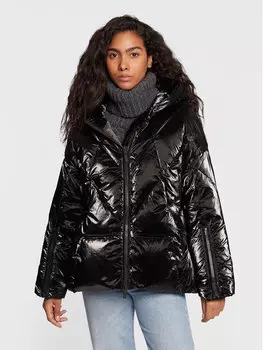 Пуховик стандартного кроя Hetreg, черный