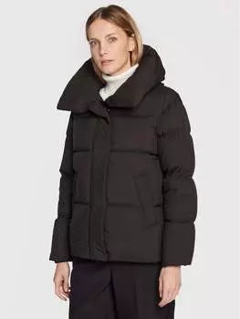 Пуховик стандартного кроя Hetreg, черный