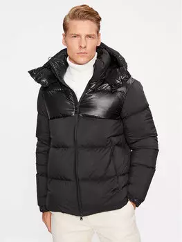 Пуховик стандартного кроя Hetreg, черный