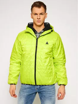 Пуховик стандартного кроя Huf, зеленый