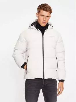 Пуховик стандартного кроя Jack&Jones, экрю