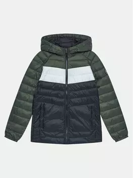 Пуховик стандартного кроя Jack&Jones Junior, хаки