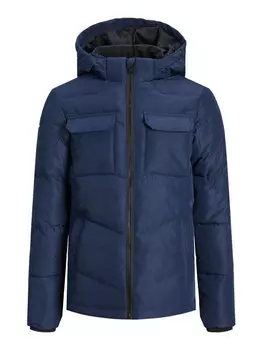 Пуховик стандартного кроя Jack&Jones, синий