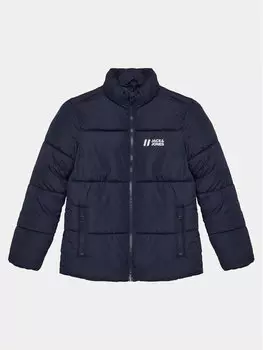 Пуховик стандартного кроя Jack&Jones, синий