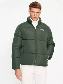 Пуховик стандартного кроя Jack&Jones, зеленый