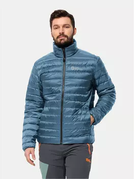 Пуховик стандартного кроя Jack Wolfskin, синий