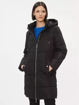 Пуховик стандартного кроя Jdy, черный