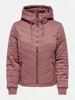 Пуховик стандартного кроя Jdy, розовый