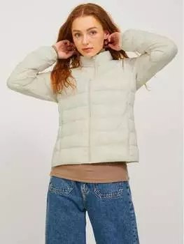 Пуховик стандартного кроя Jjxx, бежевый