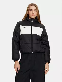 Пуховик стандартного кроя Joma, черный