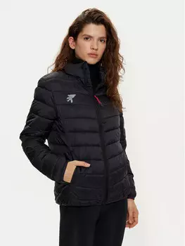 Пуховик стандартного кроя Joma, черный