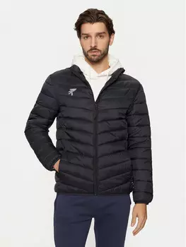 Пуховик стандартного кроя Joma, черный