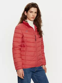 Пуховик стандартного кроя Joma, красный